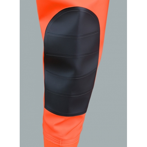 Spodniobuty strażackie MAX S5 FLUO - pomarańczowe