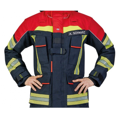 Ubranie specjalne Rosenbauer FIRE FLEX NOMEX NXT granatowo-czerwony